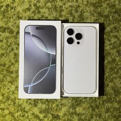 iPhone 16 Pro | 256GB | White Titanium | Factory Unlocked