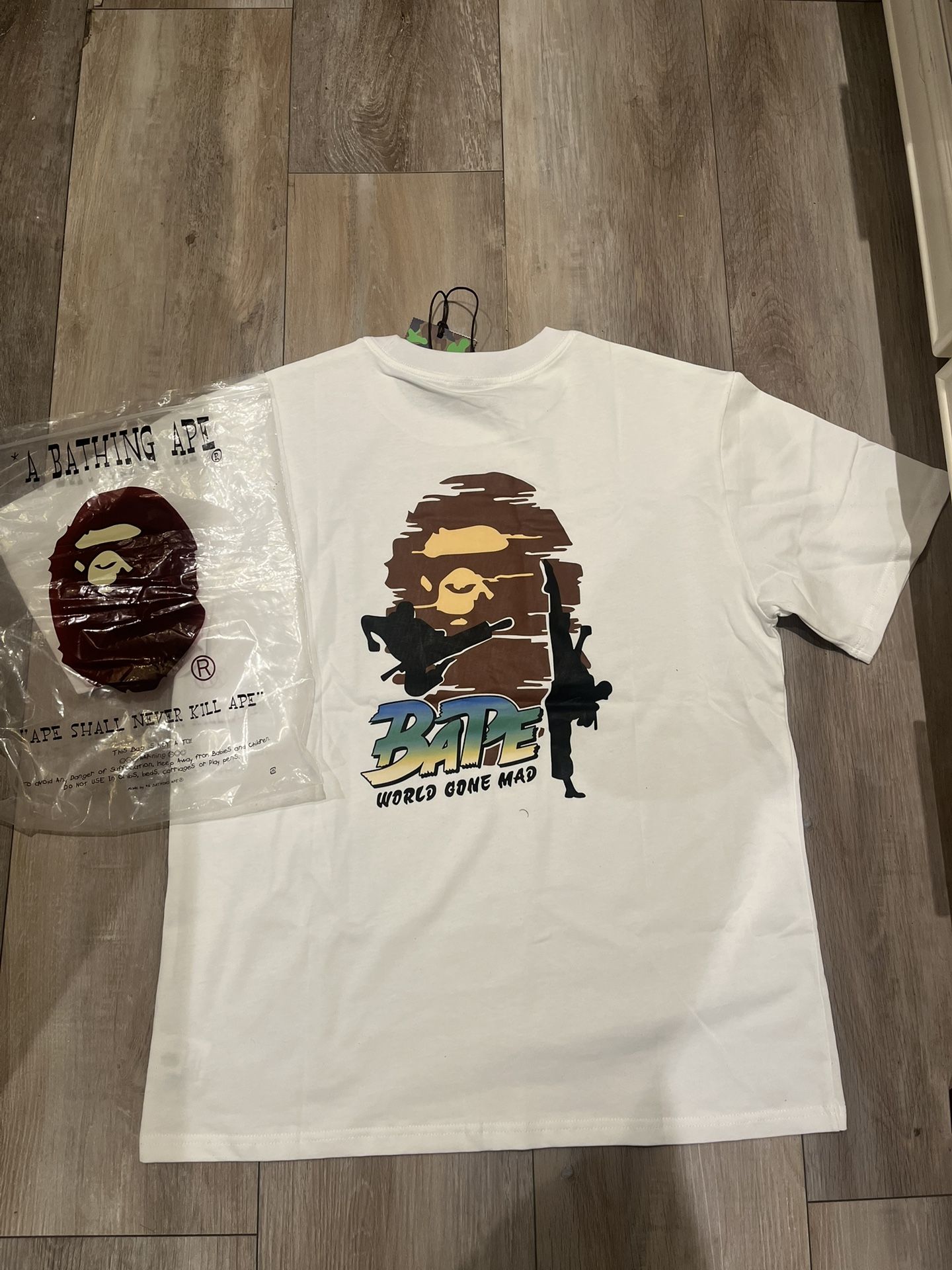 World gone mad bape