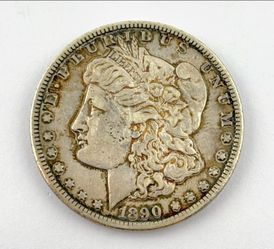 Key date 1890cc Morgan dollar coin