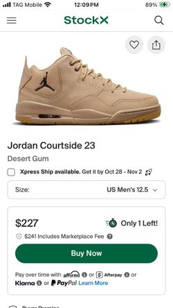 Jordan Courtside 23 desert gum