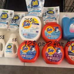 Tide Pods, Snuggle And More Cleaning Supplies 