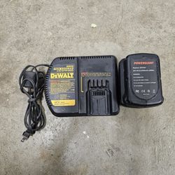Dewalt Charger 24v DW0246 And Big Battery 