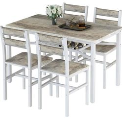 Kitchen Table Set ( 4 Chairs ) 