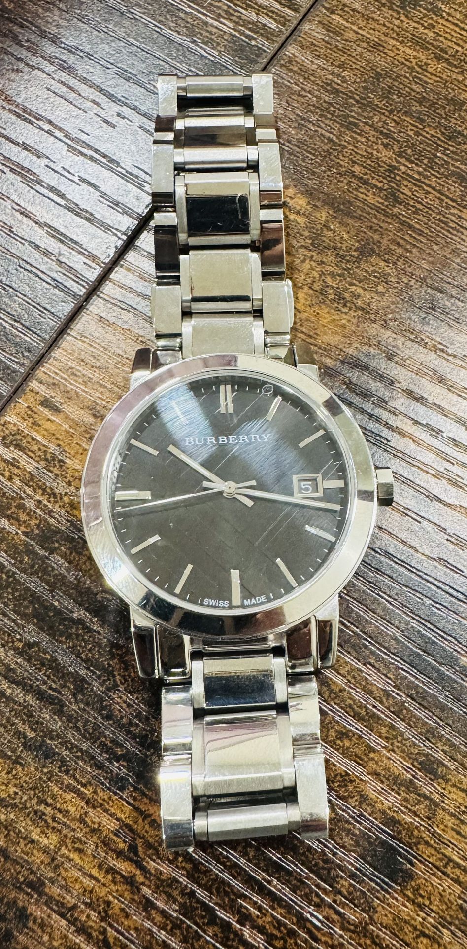 Burberry The City BU9001 stainless steel watch