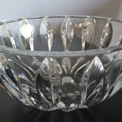 Rogaska Bowl and Candlesticks 