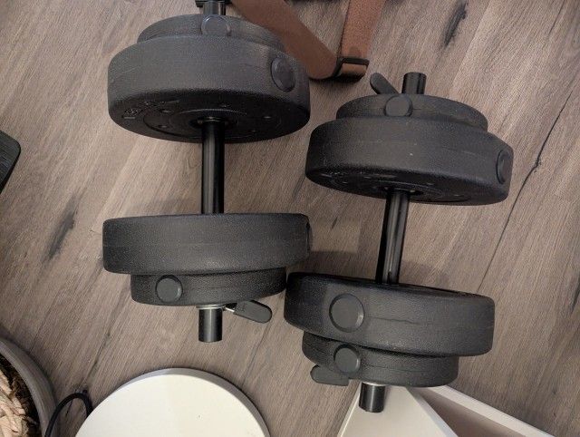 Dumbbells 20 Pounds Each. Pick Up Only I Cap Hill