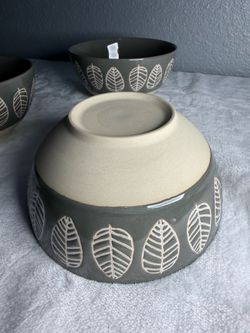 3-Piece Ceramic Bowl Set