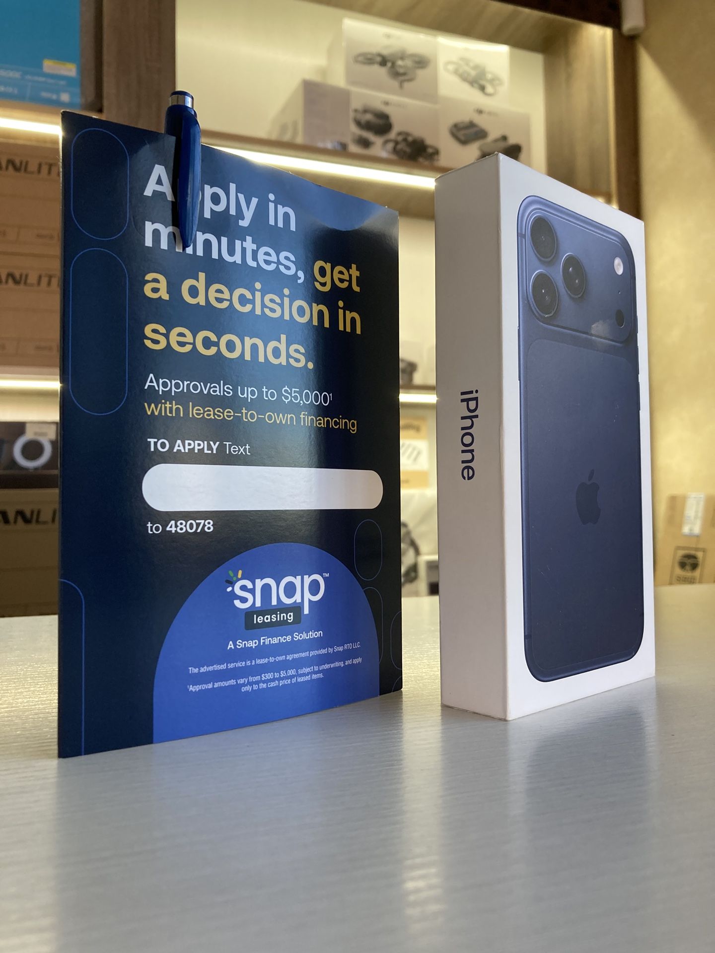 Apple iPhone 17 Pro Max Deep Blue 256gb (Located In Downey, CA 