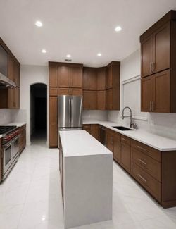 Dark walnut oak shaker on sale