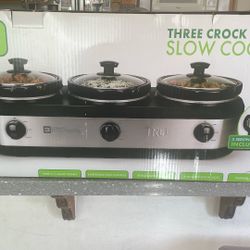 Triple Buffet Slow Cooler