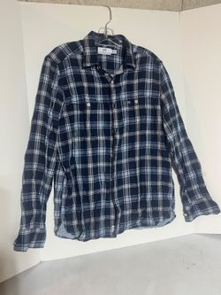 Southern Tide Men's Medium long sleeve plaid sport shirt