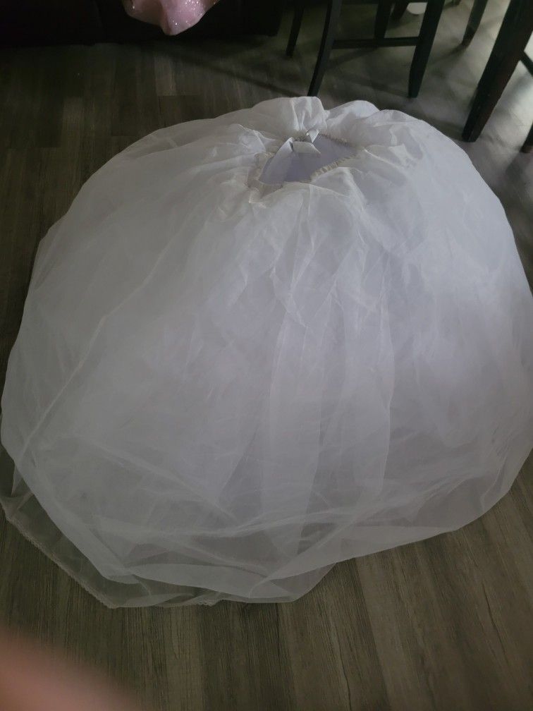 crinolina de tule para quinceañera para que se sponge mas