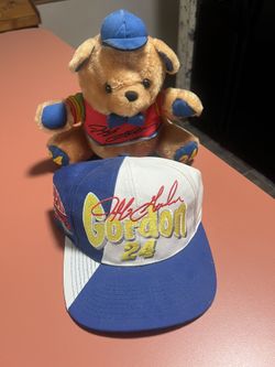 Jeff Gordon #24 Hat And Bear