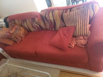 SET- sofa 85x36x30 and loveseat 63x36x30