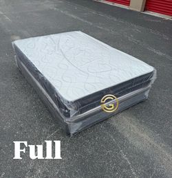 New Full Size Mattress Set – Medium Comfort – Available Today 🚚
