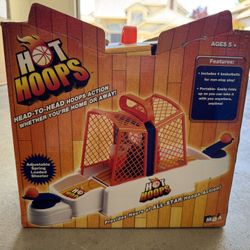 Vintage 2000 Hot Hoops Tabletop Basketball Game