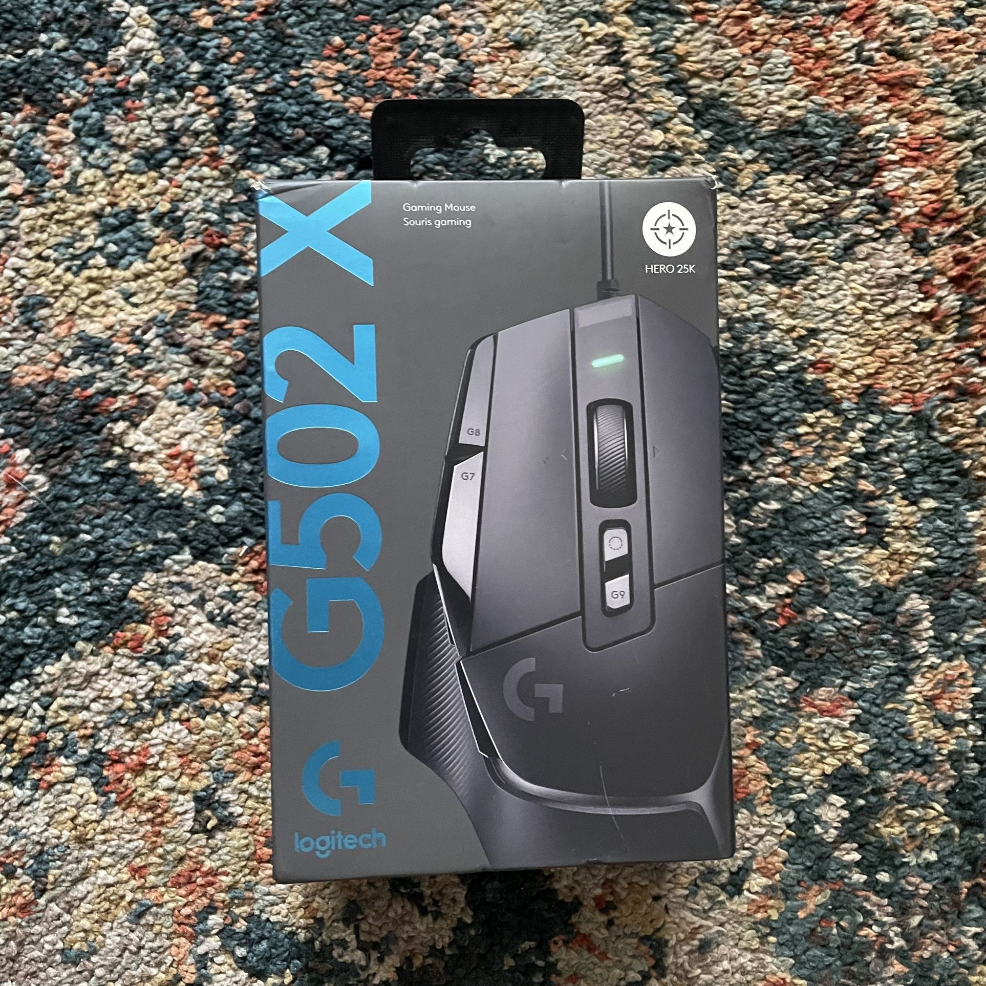 G502x gaming mouse brand new sealed with 13 mappable buttons