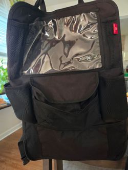 Car Seat Back Organizer with Tablet Holder