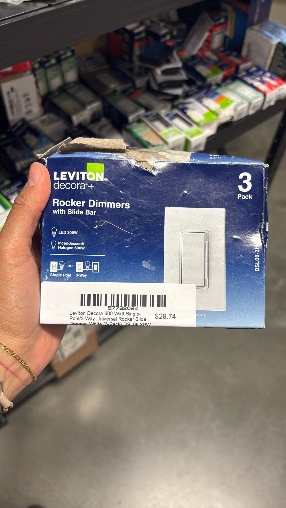 Rocker Dimmers