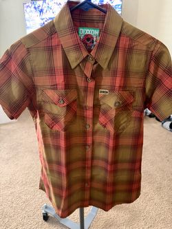 Small-Dixxon Flannel Co. Short Sleeve Plaid Shirt