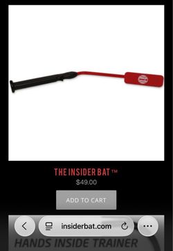 Insider Bat Baseball Softball Batting Swing Trainer Hitting Training Aid Tool Device