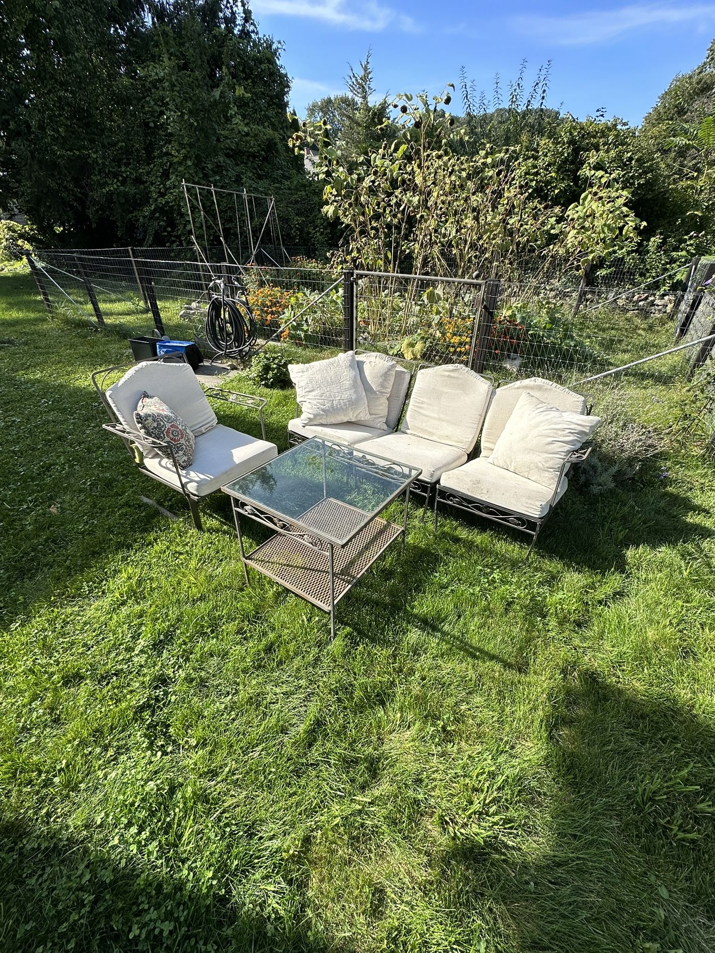 Wrought Iron Patio Set