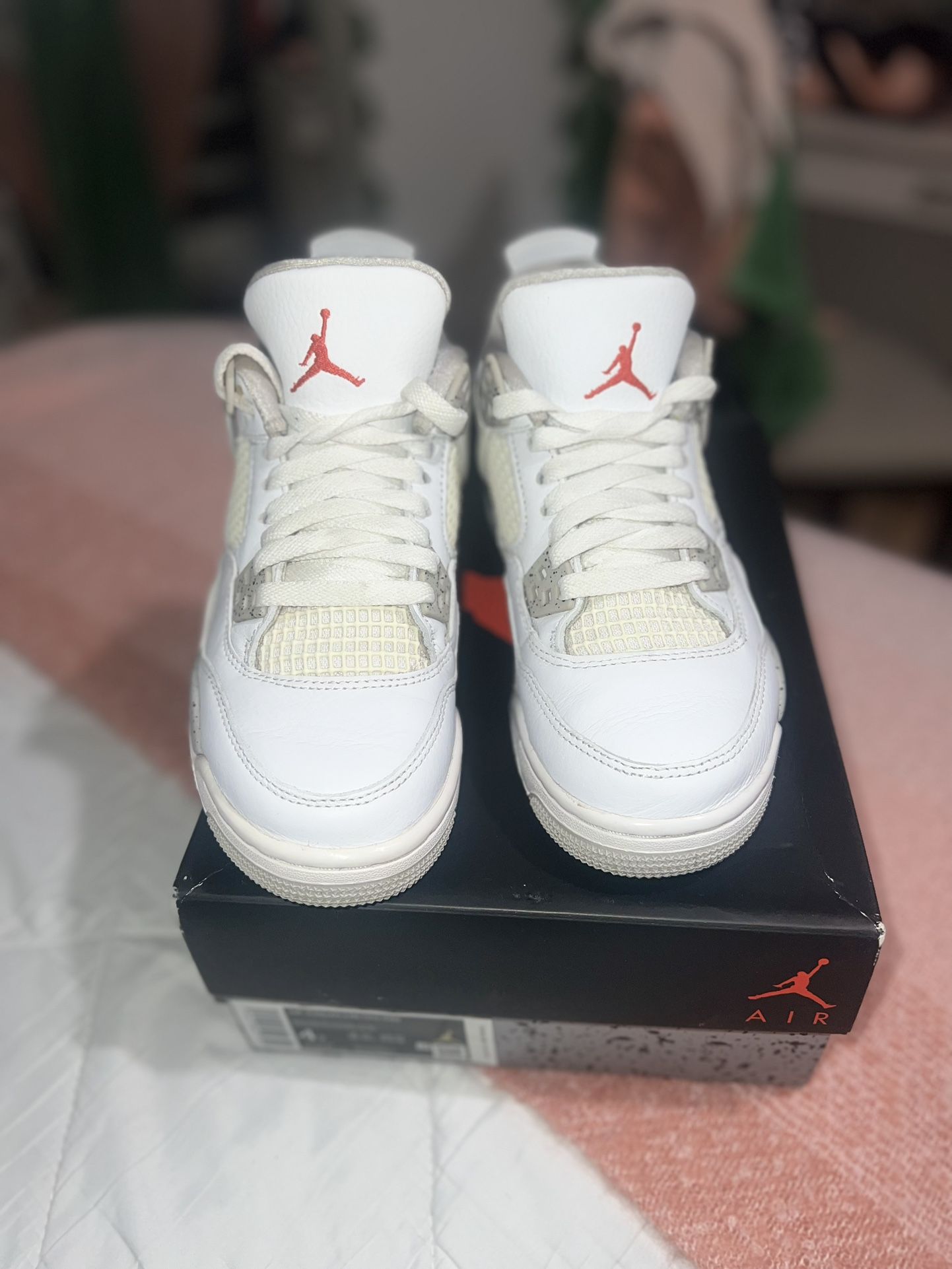 White Oreo 4s Tech White 4s