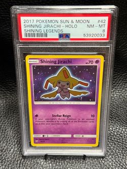 SHINING JIRACHI 2017 SHINING LEGEND PSA8