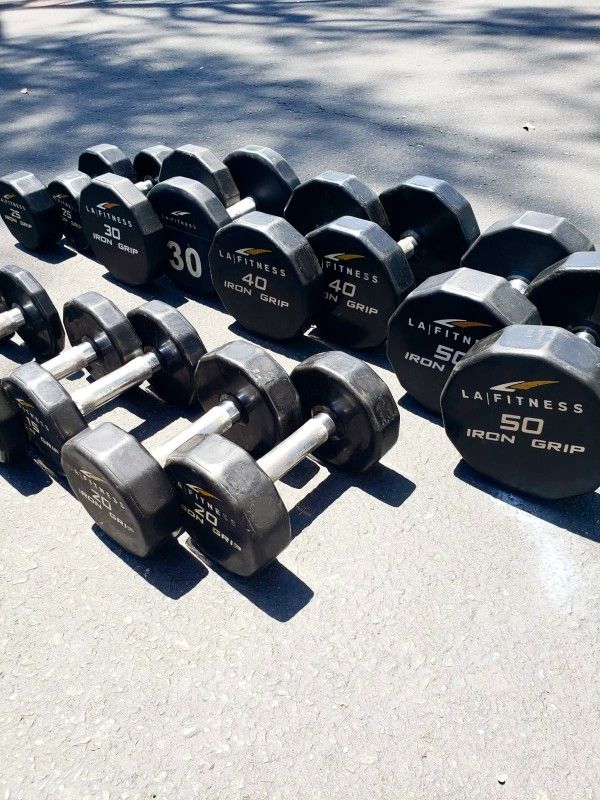 Iron Grip Dumbbells Weight Set Dumbbell Gym Weights