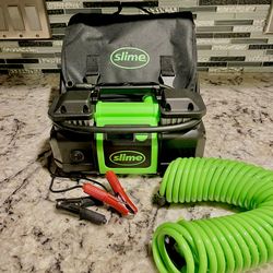 Slime Air Pump Heavy Duty With Battery Clamps