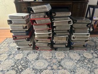 40 Binder Sports Card Collection Lot