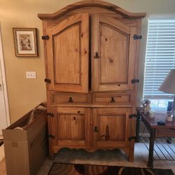 Solid Wood Armoire