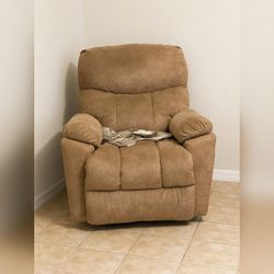 Brown Upholstered Recliner Chair - Like New - Clearwater, FL