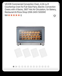 Vevor 208-240V Electric Oven