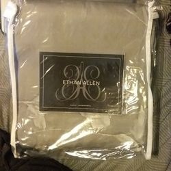 Ethan Allen Full/Queen Floral Duvet Cover 