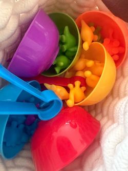 Montessori Color Sorting Dinosaurs