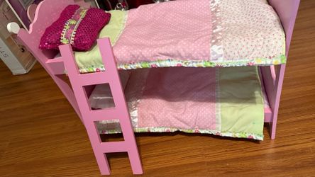 Bunk bed for dolls 18”