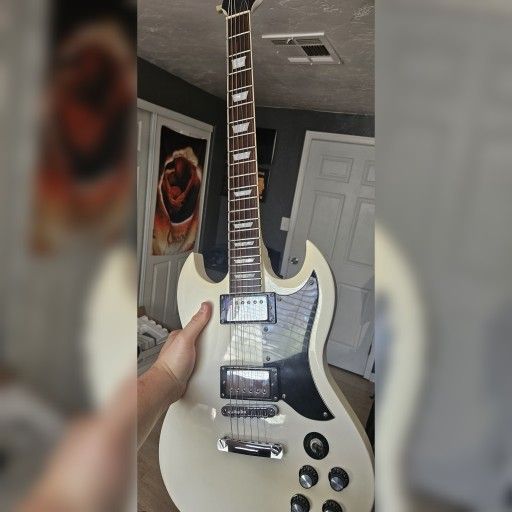 Upgraded Davidson SG Style Guitar