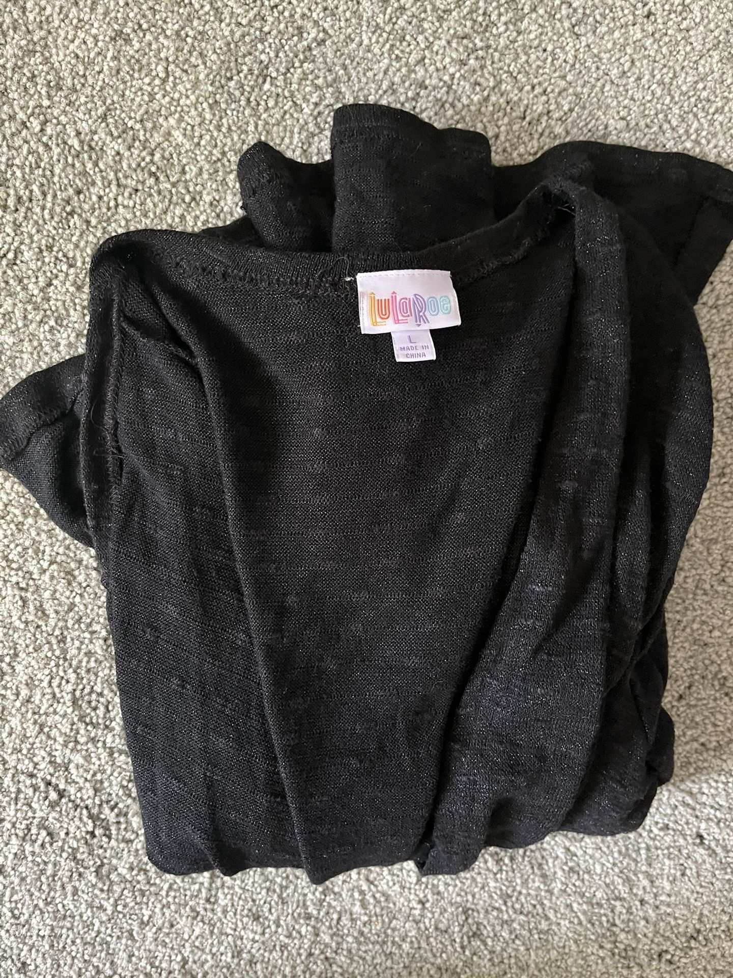 Lularoe Long Duster Cardigan-size Large 