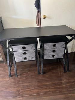 Desk with two side drawers !!