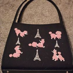 Vintage Poodle Purse