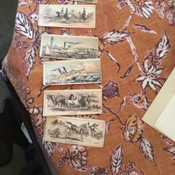   Rare Antique victorianTrade Cards-Bufford  Boston Copyright Cards-1887