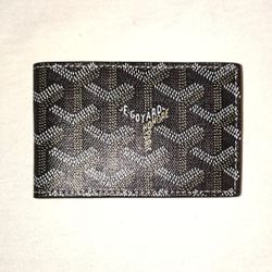 Goyard Victoire Wallet Goyardine Green