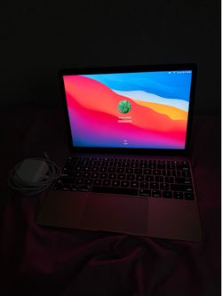 ROSE GOLD MACBOOK RETINA 12 INCH