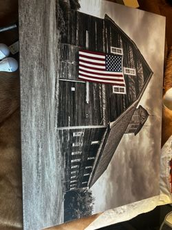 Large Framed Canvas