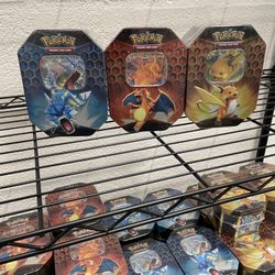 Pokémon Hidden Fates Tin Set (First Print) 