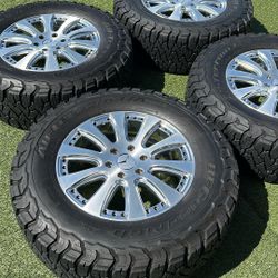 Sprinter Van 2500 Rims Tires All Terrain K03 275/65/18 34” 