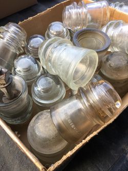 20 Antique electric isolators