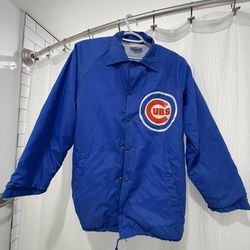 Vintage Hartwell USA Made Chicago Cubs Windbreaker