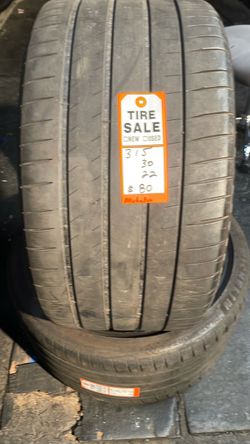 315/30/22 Michelin Pilot sport 4s